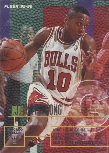 1995-96 Fleer Golden State Warriors Basketball Card #219 B.J.