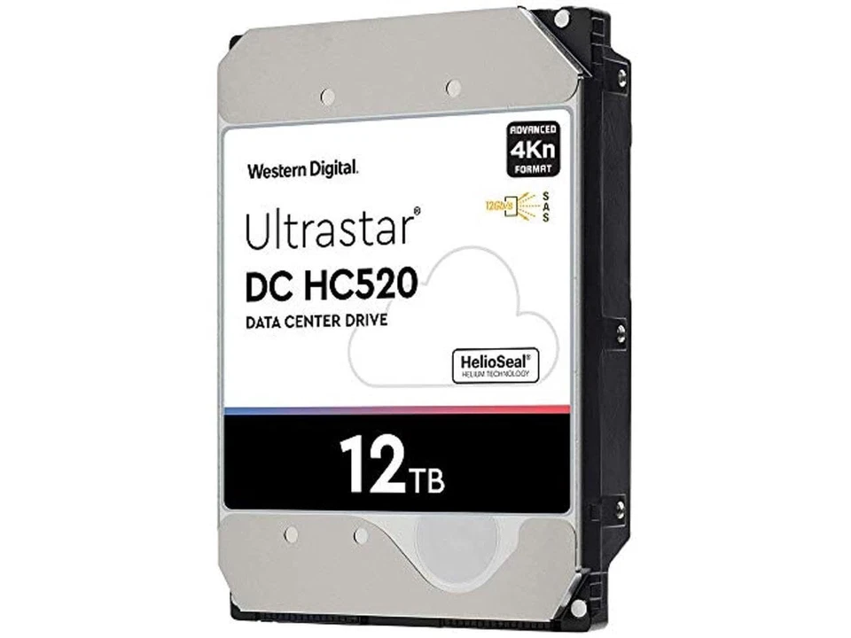 HGST WD Ultrastar DC HC520 HUH721212AL4200 12TB HDD 7200 RPM Model: 0F29560 - Image 3 of 4