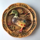 Napcoware Mallard Duck And Grouse Bird 8" Plaque Napco Japan. Lovely, — photo 3
