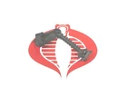 GI Joe Vehicle Cobra POGO Ballistic Battle Ball Leg 1987 Original Part
