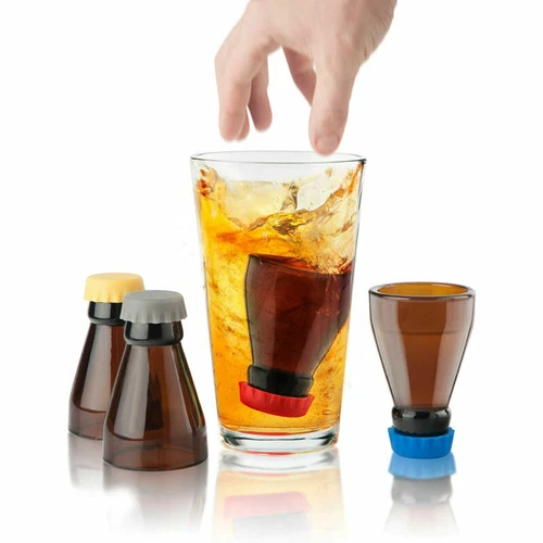 Final Touch Beer Bomb Shot Glass Set of 4 Piece