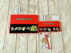 Nintendo Super Mario Bros 35th Anniversary Pins Complete Sets 1 & 2 Pin Keychain