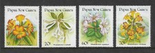 1989 Papua & New Guinea Rhododendrons set of 4 Stamps MUH/MNH