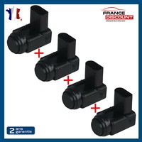 4X Partsline Einparkhilfe Sensor Proximity Radar RüCkfahr Vorne Hinten Schwarz