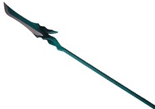 Kiyohime Cosplay Halloween Party Costume Accessory Lancer Berserker Spear Prop