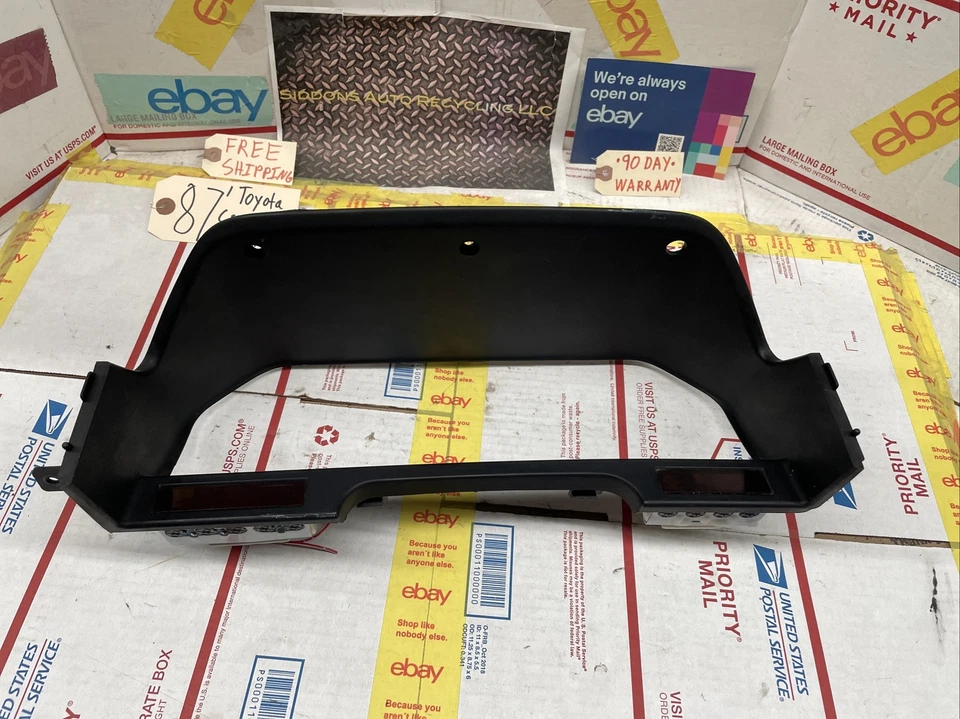 85-88 TOYOTA CRESSIDA VELOCÍMETRO MEDIDOR CUADRO DE INSTRUMENTOS BISEL DE AJUSTE 5541122270 Foto 2 de 4