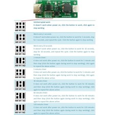 DC 3.7-5V Type-C USB Mini Humidifier DIY Kits Mist Maker Driver Circuit Board