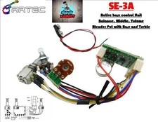Artec SE3A Preamp/EQ for Bass Guitar 4 pot vol, balance, bass & treble.