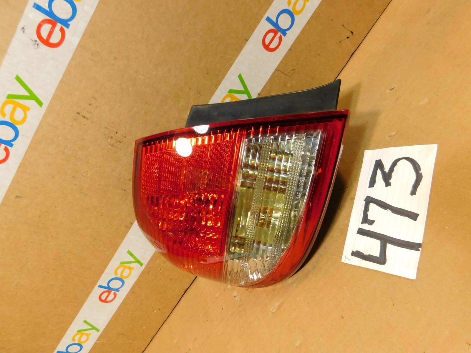 1993 - 1994 Infiniti J30 DRIVER Side Tail Light Used Rear Lamp #473-T