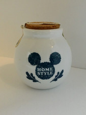 DISNEY TOKYO DISNEYSEA HOMESTYLE ESPECIAS / TARRO DE TÉ * TAPA DE CORCHO * 3" DE ALTO *