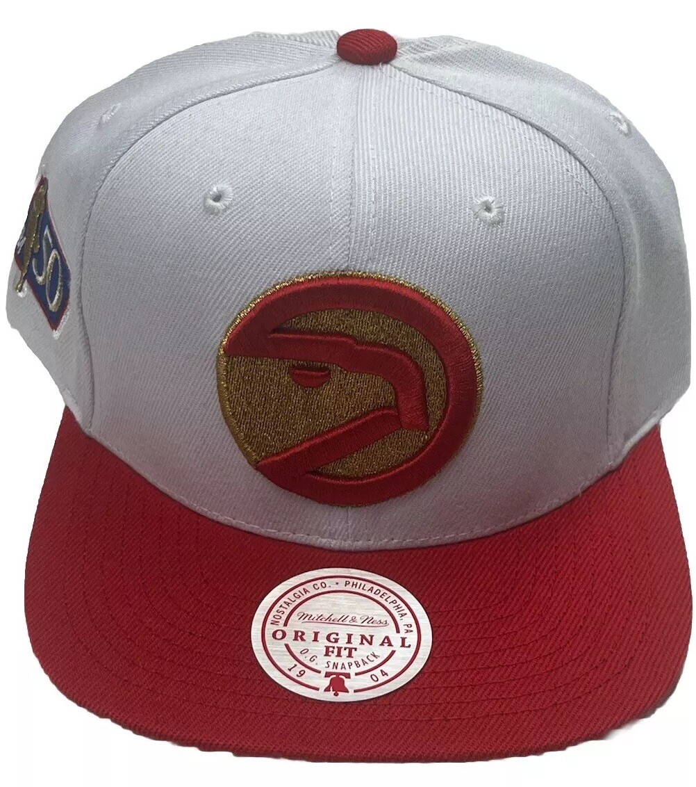 MITCHELL & NESS NBA 50th ANNI SNAPBACK HWC HAWKS | eBay