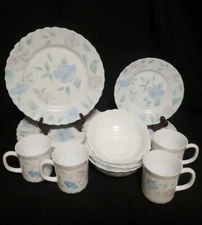 ArCopal France Chloe 16 PC Set Dinner Plate Bowl Cup Salad Plate 4 Place Setting