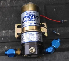 Mallory 4140M Marine Comp Pump Series 140 USED also has caps on inlet & outlet