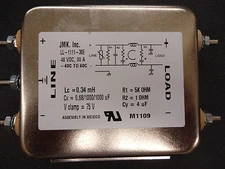 JMK, LL-1111-30E, EMI FILTER, 30A, W POTTING, BRAND NEW!