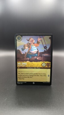 Lorcana Mr. Smee 15/204 | Common HOLO | First Chapter | TCG EN  