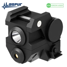 LASPUR Tactical Green/Red Laser Sight Light Flashlight Combo