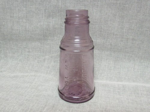 19th Century E R Durkee & Co Salad Dressing Bottle New York England Smaller size
