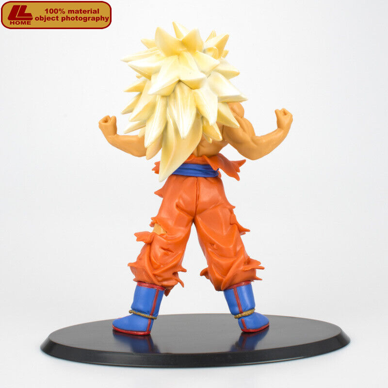 Boneco Goku Super Saiyan Anime Dragon Ball Z Action Figure