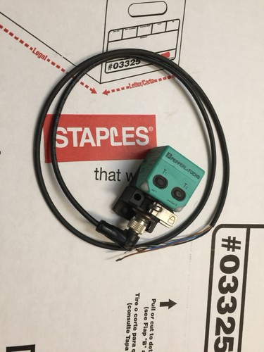 Pepperl+Fuchs P+F UC4000-L2-E6-V15 Ultrasonic Sensor, Warranty