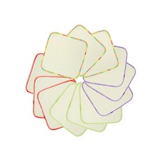 Reusable Rayon from Bamboo Baby Wipes, 12 Pack Washable Small Size Saliva Tow...