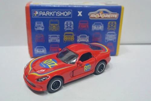 Majorette x Parknshop 1:60 Diecast car Dodge Viper Ritz Crackers 2021 Limited