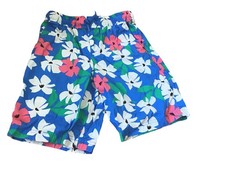 Hanna Anderson Boys 150 Floral Shorts