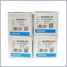 Omron DC12V 24V AC110V 220V 380V DH48S-1Z DH48S-2Z DH48S-2ZH DH48S-S DH48S-S-2Z