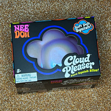 Nee Doh Cloud Pleaser Soft Doh Squish Purple Tactile Squeeze Toy, Ages 3