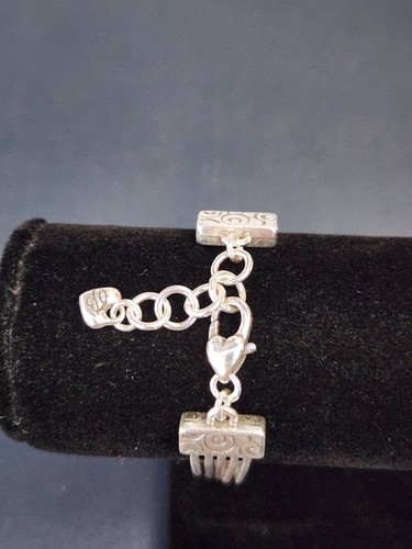 Brighton Rhythmen Silber & Goldfarben. 4 Seil Strang Armband mit eingesetzten Kristallen. - Bild 4 von 4