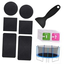 Self-Adhesive Trampoline Patch Repair Kit, 2 Square 2 Rectangular 2 Round