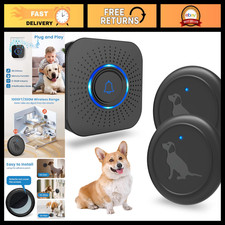 Wireless Dog Doorbell - 4 Notification Modes for Easy Outdoor Access