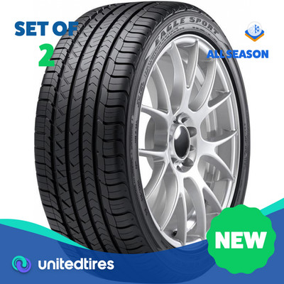 Set of (2) New P 245/45R18 Goodyear Eagle Sport All-Season 100V