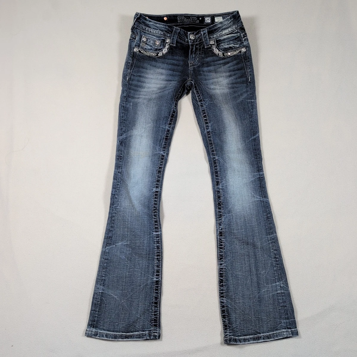 Miss Me 31 Inseam in Low (6.5-8.5 in) Rise Jeans for Women for