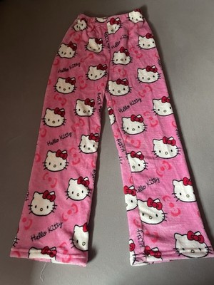 Hello Kitty Pyjamahose/ fleece/ rosa/ Gr. M/ 100% Polyester