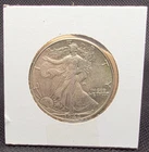 ⭐ 1942 Walking Liberty Half Dollar 90% Silver XF/AU WWII Era Liberty 50C ⭐