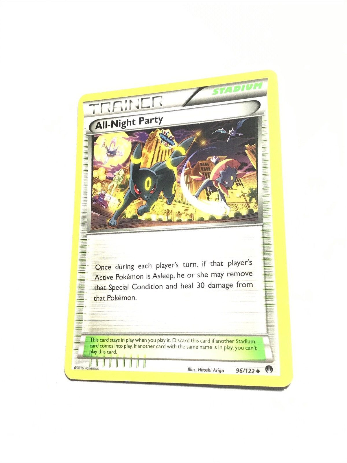 ALL NIGHT PARTY - 96/122 - Breakpoint - Pokemon Card - PL
