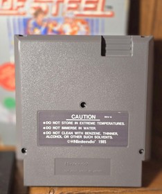 Vintage Video Game Blades Of Steel Nintendo NES 1987 CIB Tested & Complete L@@k