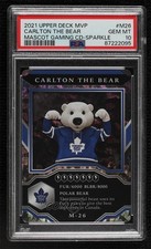 2021 MVP Mascot Gaming Cards Sparkle Carlton the Bear #M-26 PSA 10 GEM MT 06xw