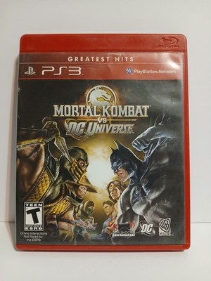 Mortal Kombat VS DC Universe (PlayStation 3) PS3 Complete Greatest Hits tested
