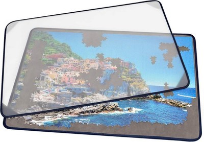 Tektalk Puzzleboard mit Staubschutzabdeckung 78x53 cm Grau 1