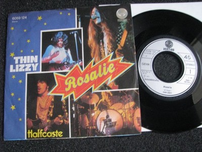 Thin Lizzy-Rosalie 7'' Vinyl-1975 Germany-Vertigo-6059 124-MINT