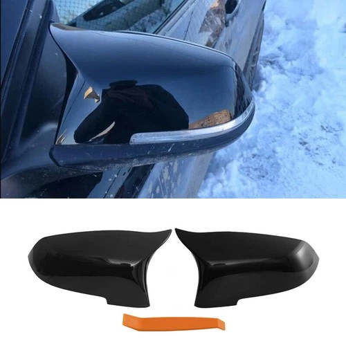 Rearview Mirror Cover Caps M Style For BMW 5-Series Sedan F11 F10 F18 2014-2017