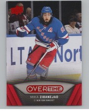 2024-25 Upper Deck Overtime Red Foil #5 Mika Zibanejab Hockey V104592