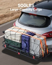 53" x 19" x 5", Hitch Cargo Carrier, Fit for SUVs