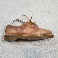 Dr Martens Shoes Mens UK 7 USA 8 Brown Oxford Leather Made In England 4 Eyelet