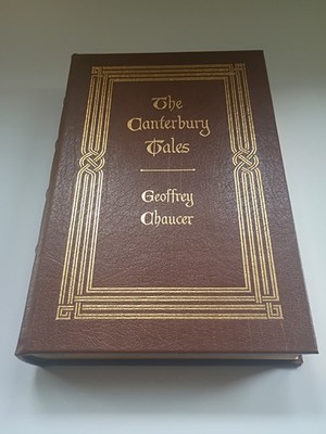 Geoffrey Chaucer The Canterbury Tales Easton Press 1978 Leather Bound 