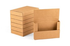YUSHYIJIE 9x6x1.3 inch Small Shipping Boxes for DVD, Book Mailers, 25 Pack
