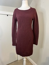 toad and co Women's Lakeview Sweater Dress purple Small