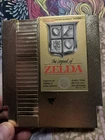 The Legend of Zelda (Nintendo NES, 1987) Gold Cartridge Authentic - Tested