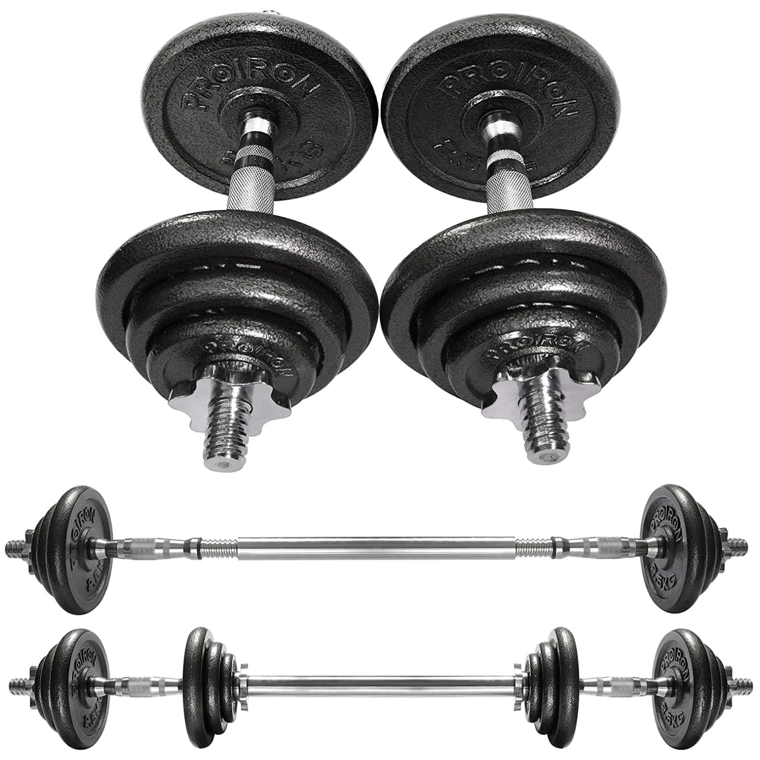 Home Gym Fitness Dumbbells Set, 20kg/30kg Adjustable Weights